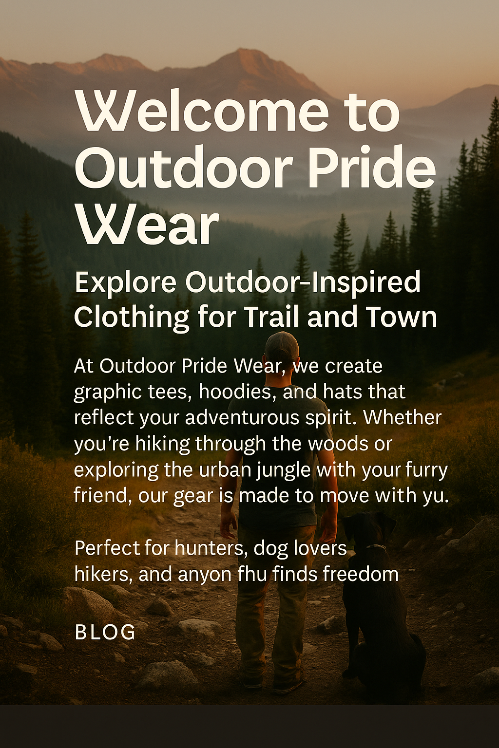 Welcome to Outdoor Pride Wear: Where Style Meets the Wild