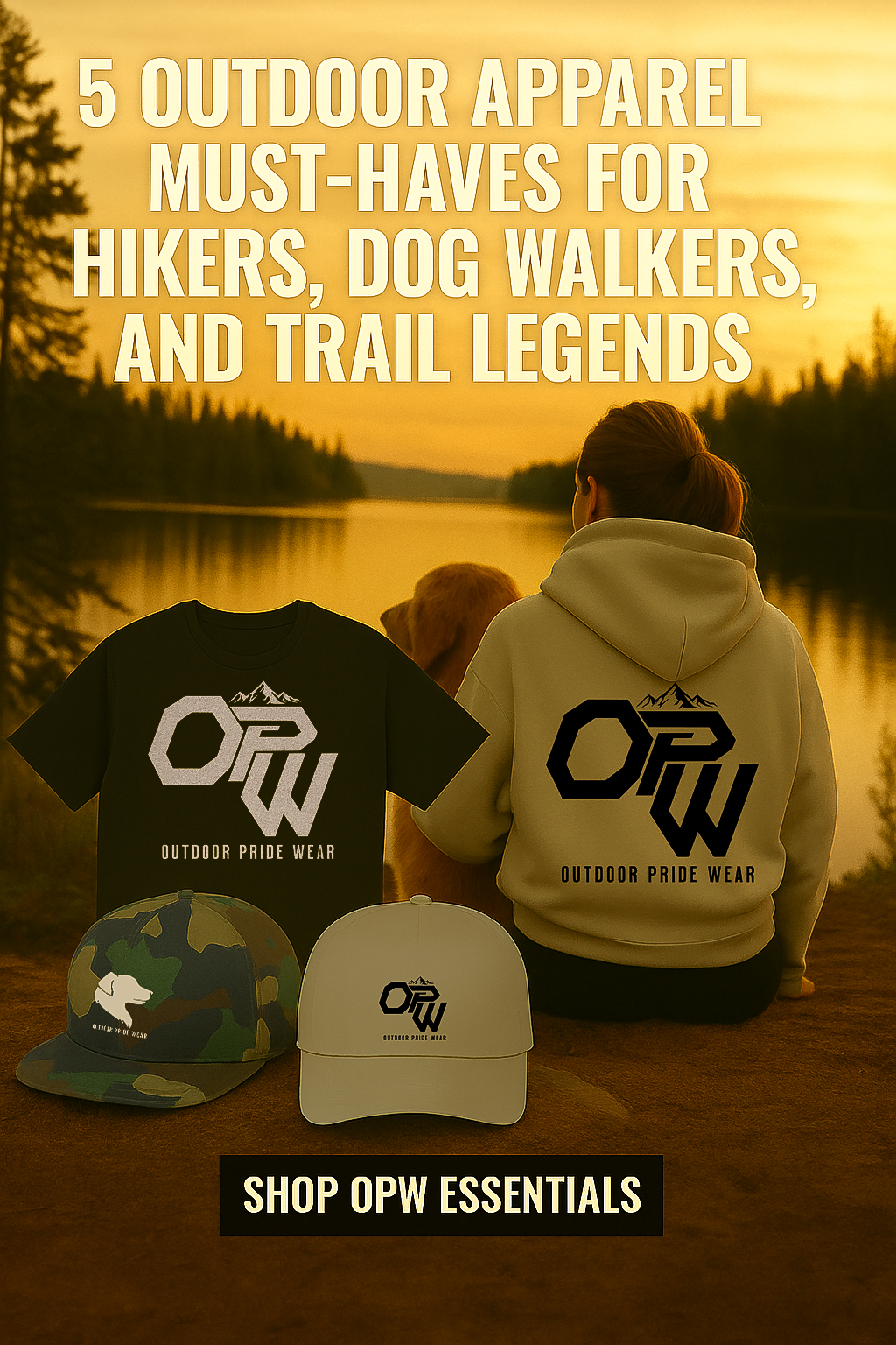 5 Outdoor Apparel Must-Haves for Hikers, Dog Walkers, and Trail Legends