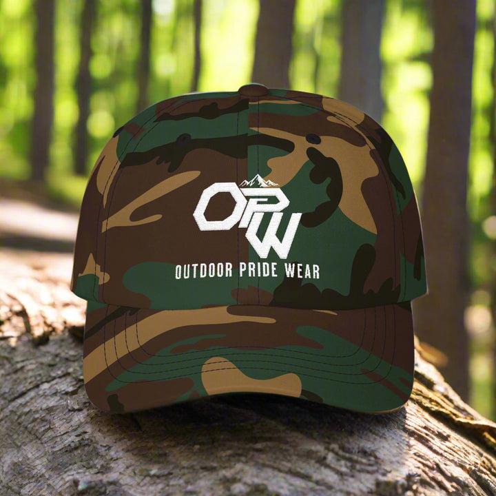 Copy of Outdoor Pride Wear Classic Dad Cap - Perfect for Adventure Lovers, OPW Classic Dad Hat Edition