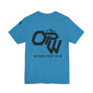 The Pride Mark Tee, this is our Signature OPW Tee, simple and poweful. represents our brand