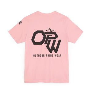 The Pride Mark Tee, this is our Signature OPW Tee, simple and poweful. represents our brand