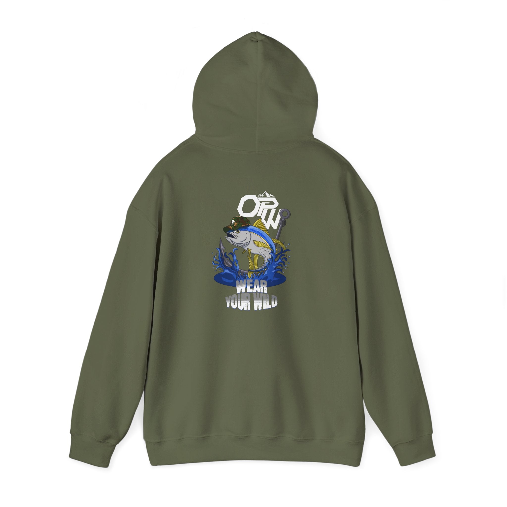 Wear Your Wild™ Camo Tuna Hoodie – Unisex Fit | Outdoor Pride Wear®