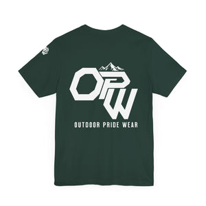 The Pride Mark Tee, this is our Signature OPW Tee, simple and poweful. represents our brand
