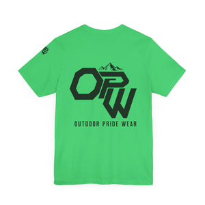 The Pride Mark Tee, this is our Signature OPW Tee, simple and poweful. represents our brand