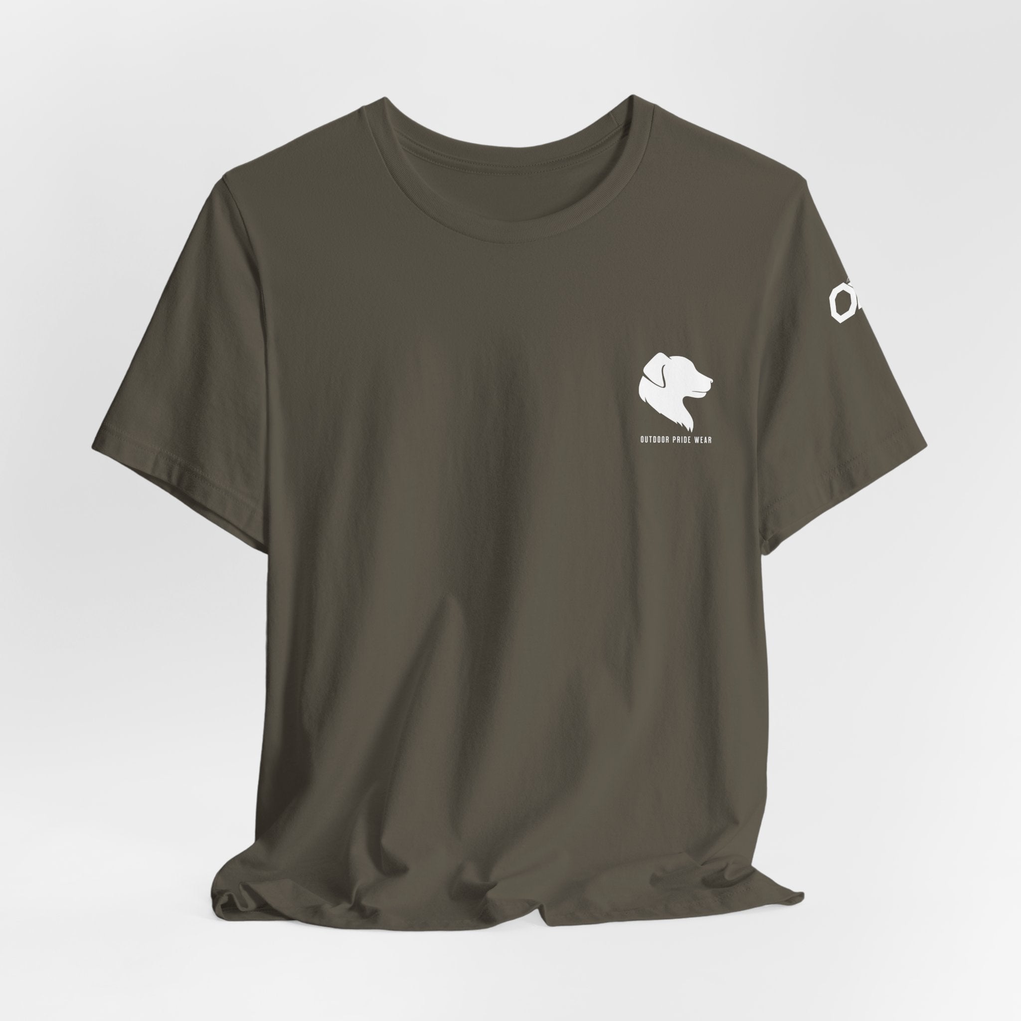 The Pride Mark Tee, this is our Signature OPW Tee, simple and poweful. represents our brand