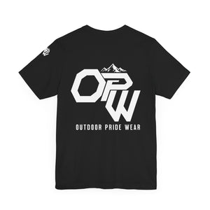 The Pride Mark Tee, this is our Signature OPW Tee, simple and poweful. represents our brand