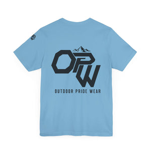 The Pride Mark Tee, this is our Signature OPW Tee, simple and poweful. represents our brand