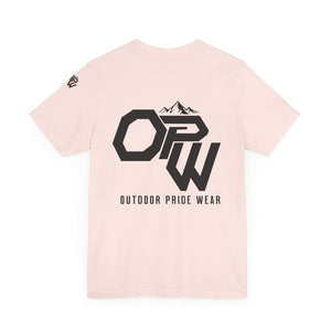 The Pride Mark Tee, this is our Signature OPW Tee, simple and poweful. represents our brand