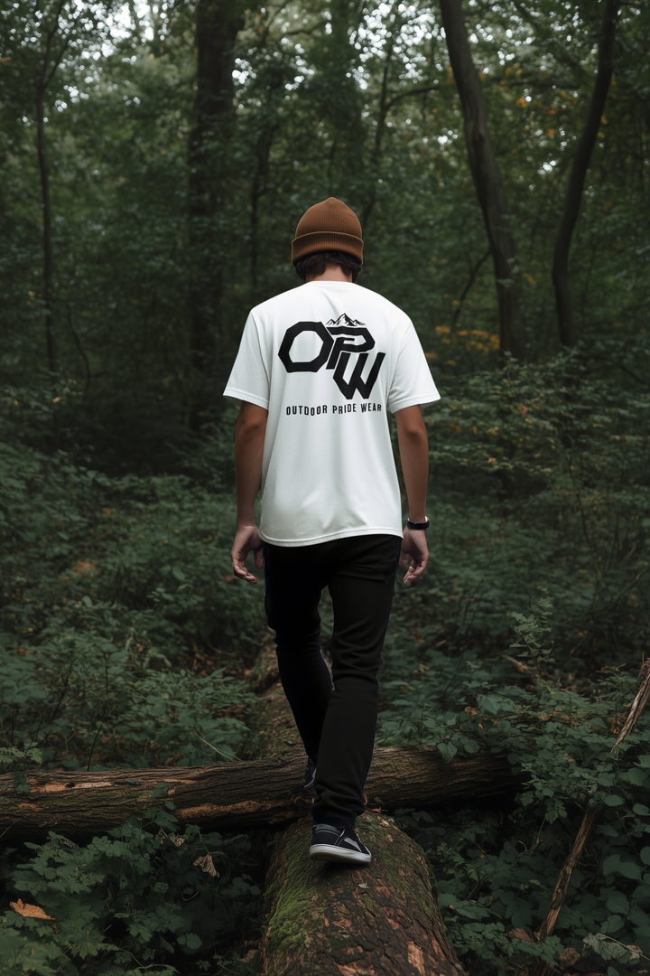 The Pride Mark Tee, this is our Signature OPW Tee, simple and poweful. represents our brand